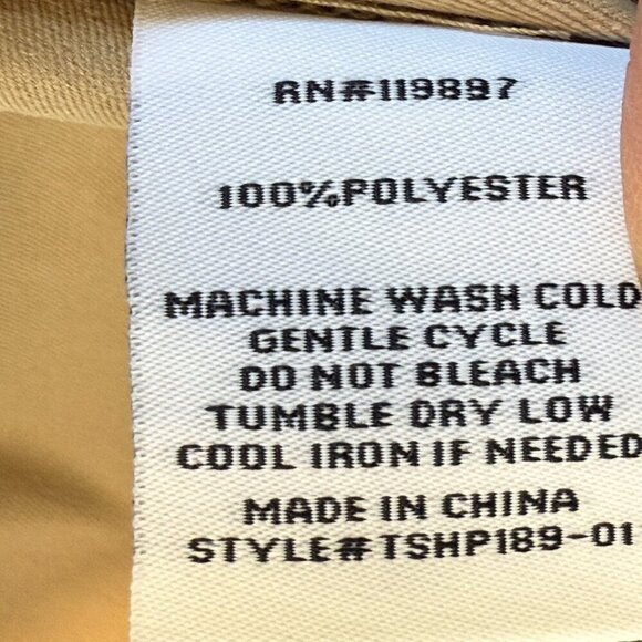 Pleated Mini Skirt Skort Khaki Tan Academia Preppy KPop Size Small - Picture 9 of 10